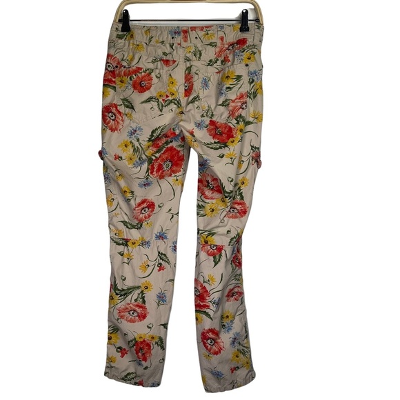 Hei Hei Sundrop Floral Size 2 Cargo Pants Anthropologie - Picture 10 of 10